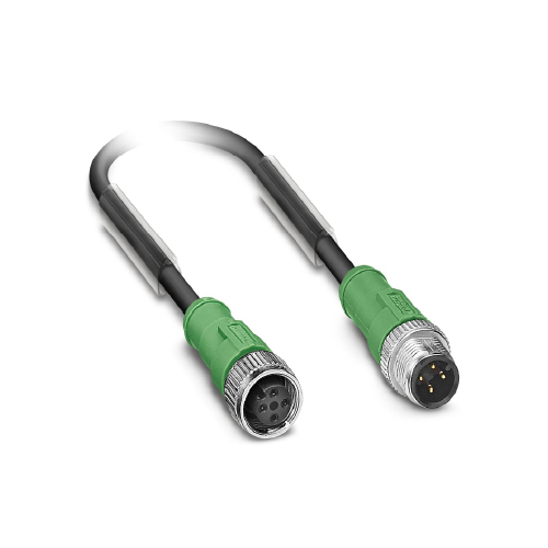 CABLE 10M P/SENSORES 4 POLOS CONECTOR M12 RECTO EXT. HEMBRA SAC-4P-M12MS/10,0-PUR/M12FS